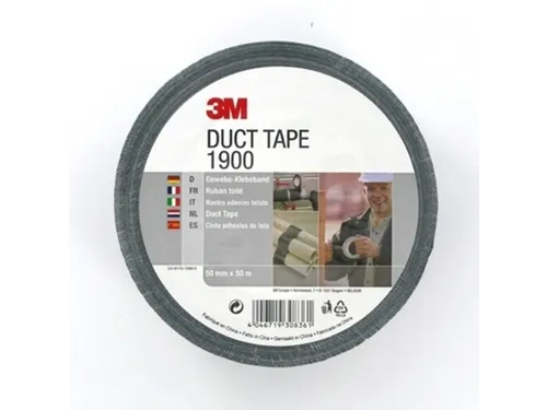 Duct tape 3M Economy 1900 50mmx50m zwart