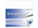 Envelop Papyrus Envelpack Design C6 114x162mm wit 894406 15 stuks