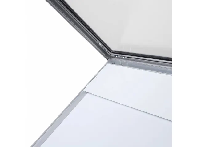 Menustandaard Vergrendelbaar 2xA4 met logopaneel