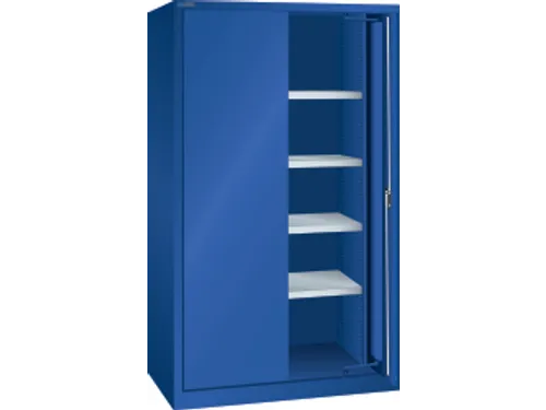 zwaarlastkast met zwenkdeuren,HxBxD 1950x1146x690mm,lak RAL5005