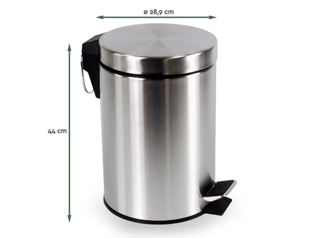 Pedaalemmer RVS 20 Liter