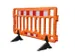 dranghek,HxBxD 1000x2000x445mm,kunststof,oranje