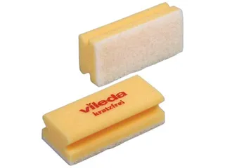 Vileda Glitzi non-scratch schuurspons 15x7cm Geel/Wit 10 stuks - 1