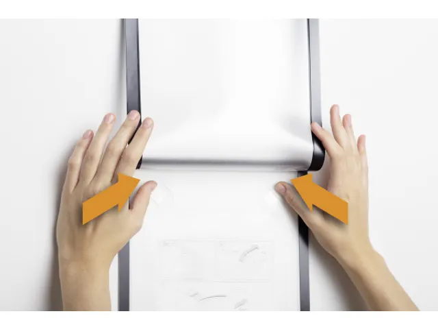 Duraframe Zelfklevend Kader Wallpaper A3 Zwart