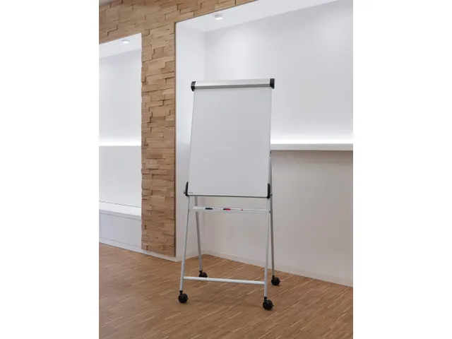 Verrijdbare flipover MAULpro Vierpoot Gelakt staal