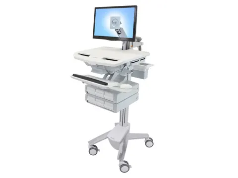 Medische Trolley StyleView wagen met LCD-arm 6 laden (3x2)