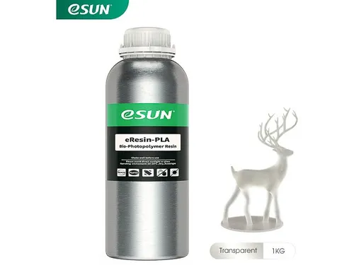 eSun eResin-PLA UV/LCD 3D-printerhars Transparant 1kg 405nm