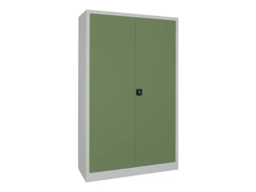 grootvolumekast met openslaande deuren,RAL7035,front RAL6011