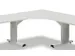angle de liaison,90 °,lxP 800x800mm,p. table de travail