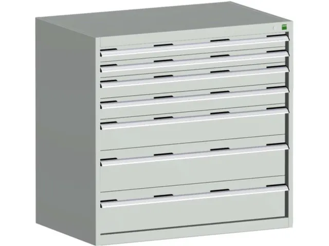 ladekast,HxBxD 1000x1050x650mm,7lade(n),lade voor zware lasten