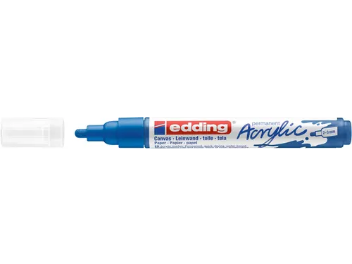 Acrylmarker edding e-5100 medium gentiaanblauw