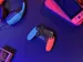 Trust GXT 1246B Muta Draadloze controller Nintendo Switch Blauw/Rood