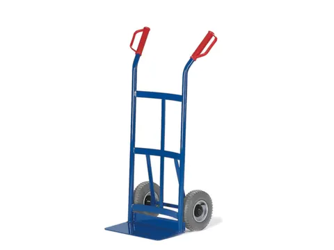 Steekwagen 200Kg Steekplaat 400X180Mm Gewelfd Staal Luchtbanden