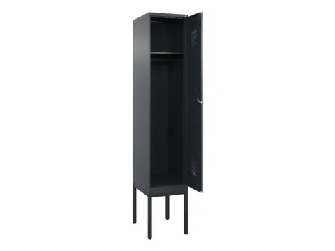 locker,HxBxD 2120x400x500mm,1vak,vak B 400mm,cil.-slot,voetonderstel