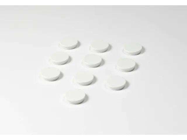 Smit Visual Memomagneten ø 30mm wit 10 stuks