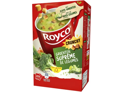 Soep Royco groenten surpreme met croutons 20 zakjes