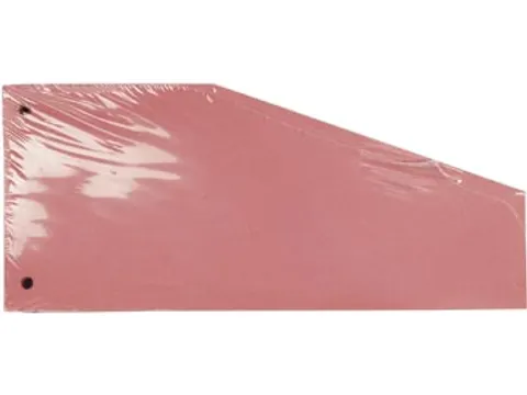 Trapezium Verdeelstroken, Pak Van 100 Stuks, Roze