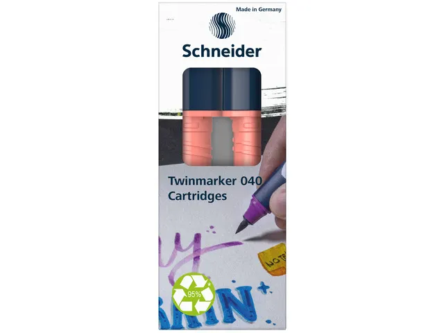 Twinmarker Schneider cartridge Paint-It 040 roze 121