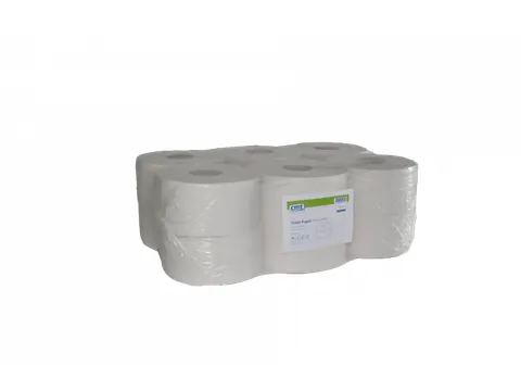 CMT Toiletpapier Mini jumbo Recycled 2-laags 150 Meter 12 Rol