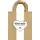 Tas met handvat Folia kraftpapier 125gr 18x21x8cm 20 stuks naturel