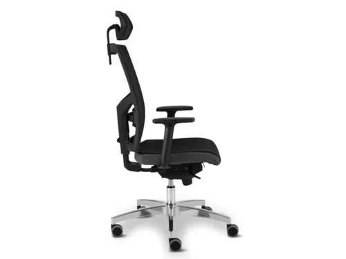 Bureaustoel Premium met rugleuning met netbekleding