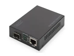 Gigabit PoE Media Converter RJ45/SFP PSE 802.3at 30W tot 80 km