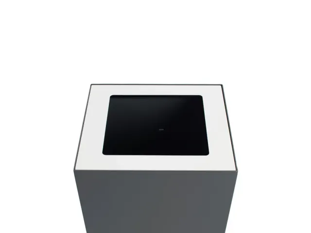 V-Part Top voor Modulaire Afvalbak 85 en 90 L Wit