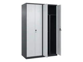 PBM-locker,HxBxD 1850x1200x500mm,4vak,vak B 300mm,draaigrendel - 2