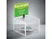 Urne Sigel transparent avec serrure 15x22x15mm + fente