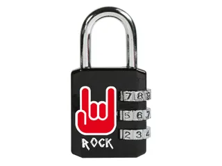 Hangslot Masterlock 3-cijfer combinatie 30mm Rock patroon - 2