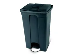 Afvalbak 90 liter HxBxD 820x412x500mm PP grijs