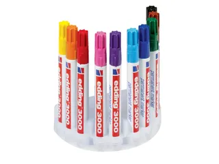 Viltstift edding 3000 rond assorti 1.5-3mm doos à 10st - 1