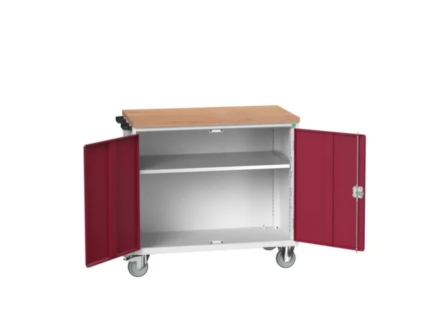 établi roulant HxlxP 980x1050x600mm plateau multiplex