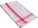 Handdoek Adalynne 50x70 cm rood pak 3 stuks