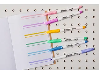 Markeerstift Sharpie S-note Beitel blister à 12 kleuren Assorti - 10