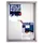 Infovitrine 4xa4 Whiteboard Voor Binnen Aluminium Frame