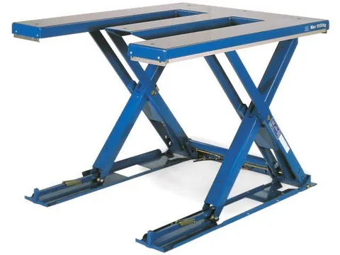 Schaarheftafel 1t Lxb 1350x1050mm Hefhoogte 800mm E-Platform