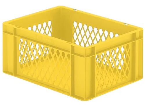 Euronorm-Stapelbak 15l H X L X B 175x400x300mm Geel