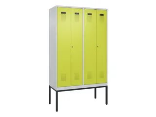 locker voor scheiding van kleding,HxBxD 2120x1200x500mm,4vak - 2