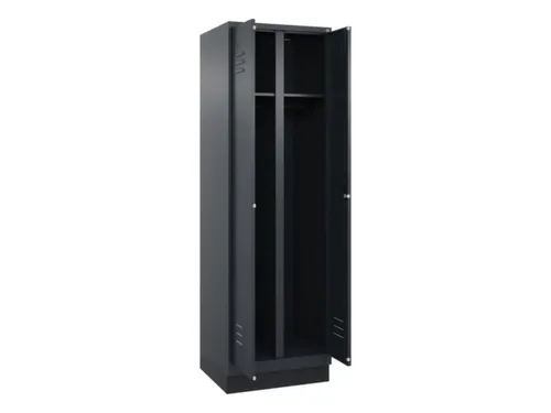 locker voor scheiding van kleding,HxBxD 1950x600x500mm,2vak