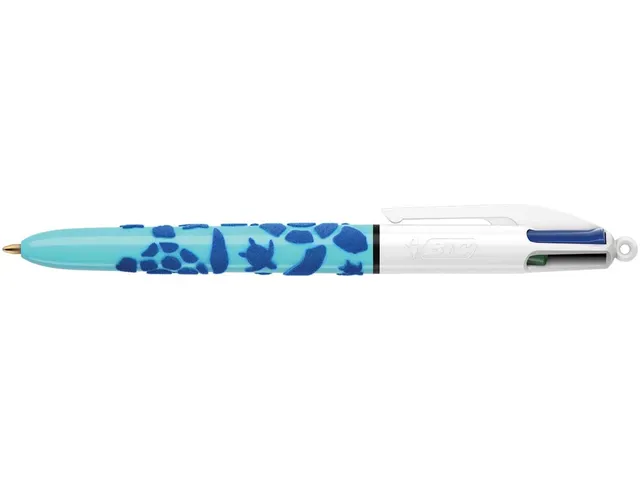 Stylo bille 4 Colours Velours pointe moyenne assorti boîte de 12 pcs