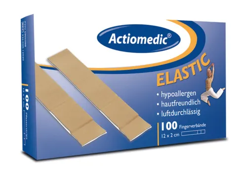 Vingerverbanden Hypoallergeen Elastisch 120x20mm Huidkleurig