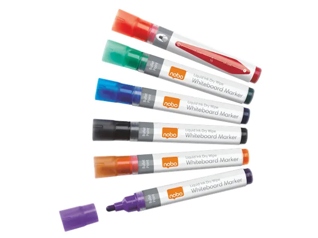 Nobo Liquid Ink Markers 1901077 3mm rond Assorti