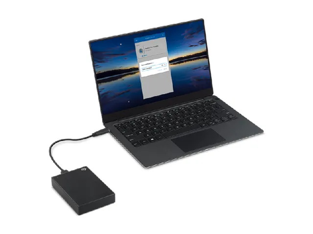 Seagate One Touch , 2 To, 3.2 Gen 1 (3.1 Gen 1), Noir
