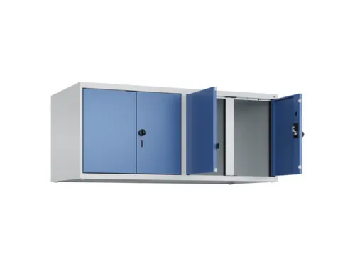 opzetkast,v. locker voor scheiding van kleding,4vak.,vak B 300mm