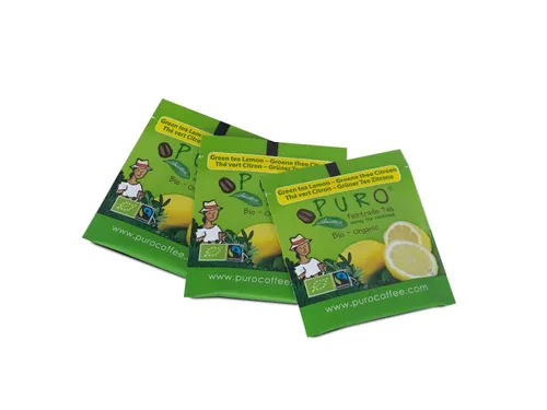 Puro Bio groene thee Citroen Fairtrade 25 zakjes