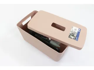 Opbergbox Kangaro 8 liter PP roze - 6