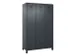 locker voor scheiding van kleding,HxBxD 1950x1200x500mm,3vak