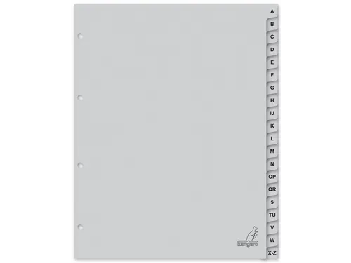 Tabbladen Kangaro A4 4-Gaats G420AZ-B 20-Delig A-z Breed Pp