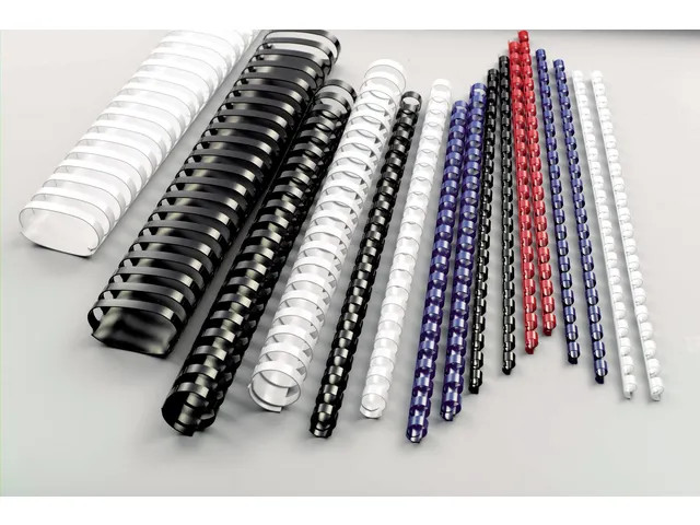 Bindrug GBC 12mm 21-rings A4 zwart 100stuks